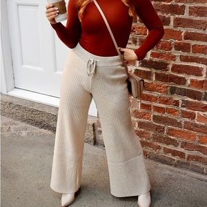 Girl Crush Inc: drawstring-waist knit pants